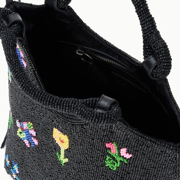 STAUD First Bloom Night Beaded Cote Bag - Picture 9 of 11